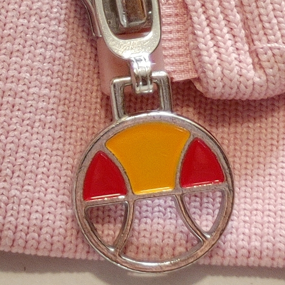 Ellesse Rimini Track Top Pink Full Zip Jacket - Picture 5 of 9